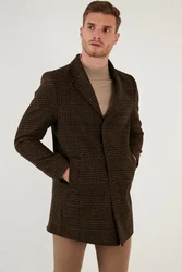 Buratti Winterjacke Braun/Dunkelrot