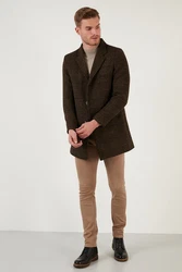 Buratti Winterjacke Braun/Dunkelrot