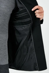 Buratti Winterjacke Schwarz/Orange/Braun