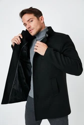 Buratti Winterjacke Schwarz/Orange/Braun