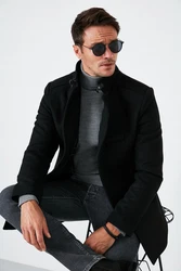 Buratti Winterjacke Schwarz/Orange/Braun