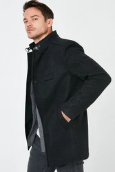 Buratti Winterjacke Dunkelgrau/Schwarz/Dunkelblau
