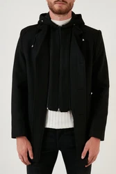 Buratti Winterjacke Schwarz/Grau/Dunkelgrün