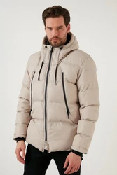 Buratti Winterjacke Beige/Khaki