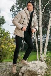 Buratti Winterjacke Beige/Khaki