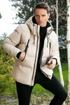 Buratti Winterjacke Beige/Khaki