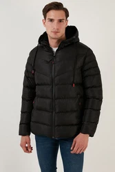 Buratti Winterjacke Schwarz/Rot