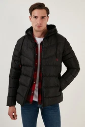 Buratti Winterjacke Schwarz/Rot
