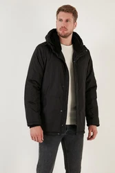 Buratti Winterjacke Schwarz/Dunkelgrün