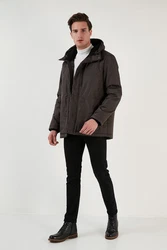 Buratti Winterjacke Dunkelbraun/Khaki/Grau/Schwarz/Dunkelgrau/Braun/Dunkelgrün