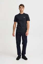 Casual Friday T-Shirt CFTHOR Tee mit Logo Badge marine