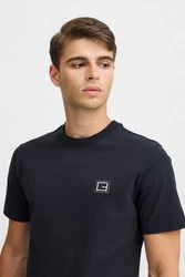 Casual Friday T-Shirt CFTHOR Tee mit Logo Badge marine