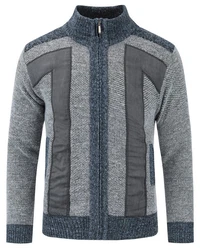Allthemen Herren Cardigan Grobstrick 