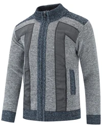 Allthemen Herren Cardigan Grobstrick 