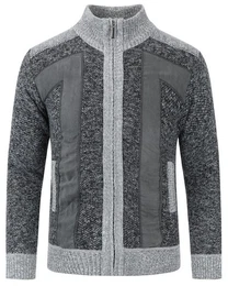 Cardigan Herren Cardigan Grobstrick Gefttert Pullover fr Winter