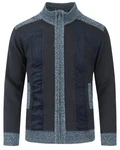 Allthemen Herren Cardigan Grobstrick 