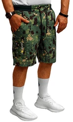 RMK Shorts Herren Shorts Sport Sweatshorts Bermuda Bunt