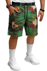 RMK Shorts Herren Shorts Sport Sweatshorts Bermuda Bunt