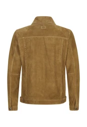 Milestone Lederjacke MSJuliano Braun/Beige/Khaki