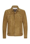Milestone Lederjacke MSJuliano Braun/Beige/Khaki
