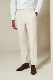 Anzughose Strukturierter Anzug: Slim Fit Hose (1-tlg)