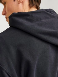 Jack & Jones Sweatshirt JJECHARGE SWEAT HOOD NOOS Dunkelblau/Blau/Dunkelgrau
