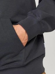 Jack & Jones Sweatshirt JJECHARGE SWEAT HOOD NOOS Dunkelblau/Blau/Dunkelgrau