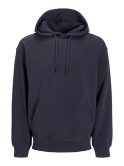 Jack & Jones Sweatshirt JJECHARGE SWEAT HOOD NOOS Dunkelblau/Blau/Dunkelgrau