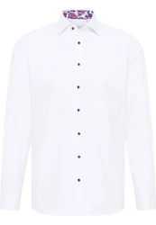Eterna Langarmhemd COMFORT FIT Weiß/Creme