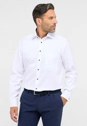 Eterna Langarmhemd COMFORT FIT Weiß/Creme
