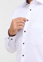 Eterna Langarmhemd COMFORT FIT Weiß/Creme