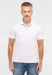 Eterna Poloshirt SLIM FIT Weiß/Creme/Khaki