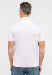 Eterna Poloshirt SLIM FIT Weiß/Creme/Khaki