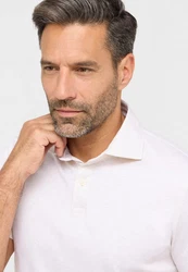 Eterna Poloshirt Regular Fit Rosa/Weiß/Grau/Creme