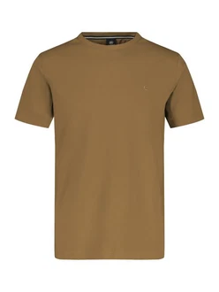 LERROS Basic T-Shirt mit Logostitch 