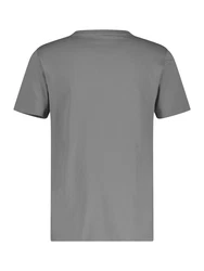 LERROS Basic T-Shirt mit Logostitch Dunkelgrau/Grau/Hellgrau