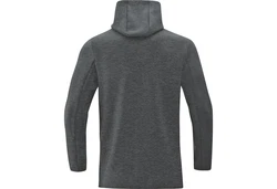 Jako Kapuzensweatshirt Premium Basics Dunkelgrau/Grau/Hellgrau