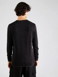 ONLY & SONS Strickpullover Dunkelgrau/Schwarz/Grau