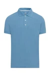 Jeff Green Poloshirt Ron Blau/Hellblau