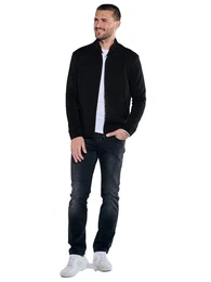 Steppjacke Blouson-Jacke strukturiert