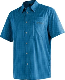 Outdoorhemd Mats S/S He-Hemd 1/2 Arm el. BLUE CHECK