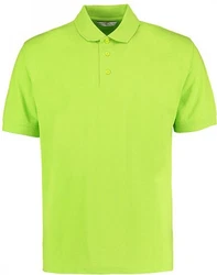 Kustom Kit Poloshirt Herren Klassic Polo Shirt Grün/Neonfarben/Gelb