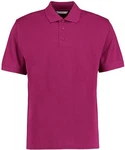 Kustom Kit Poloshirt Herren Klassic Polo Shirt Rosa/Lila/Dunkelrot
