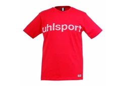 uhlsport ESSENTIAL PROMO T-SHIRT Rot/Dunkelrot/Rosa