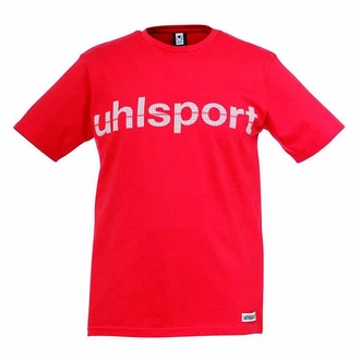 uhlsport ESSENTIAL PROMO T-SHIRT Rot/Dunkelrot/Rosa uhlsport ESSENTIAL PROMO T-SHIRT Rot/Dunkelrot/Rosa