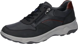 Waldläufer Sneaker H-MAX Dunkelblau/Blau/Grau/Dunkelgrau