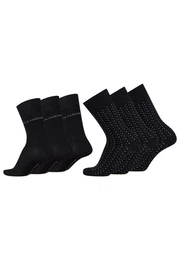 Socken men socks 8er basic dot black 39-42
