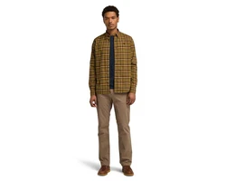 Timberland T-Shirt DUNSTAN RIVER Kurzarm Tee Khaki/Braun