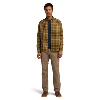 Timberland T-Shirt DUNSTAN RIVER Kurzarm Tee Khaki/Braun Timberland T-Shirt DUNSTAN RIVER Kurzarm Tee Khaki/Braun
