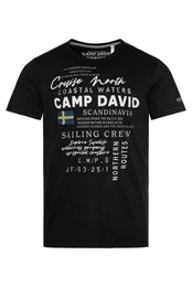 Rundhalsshirt mit Baumwolle